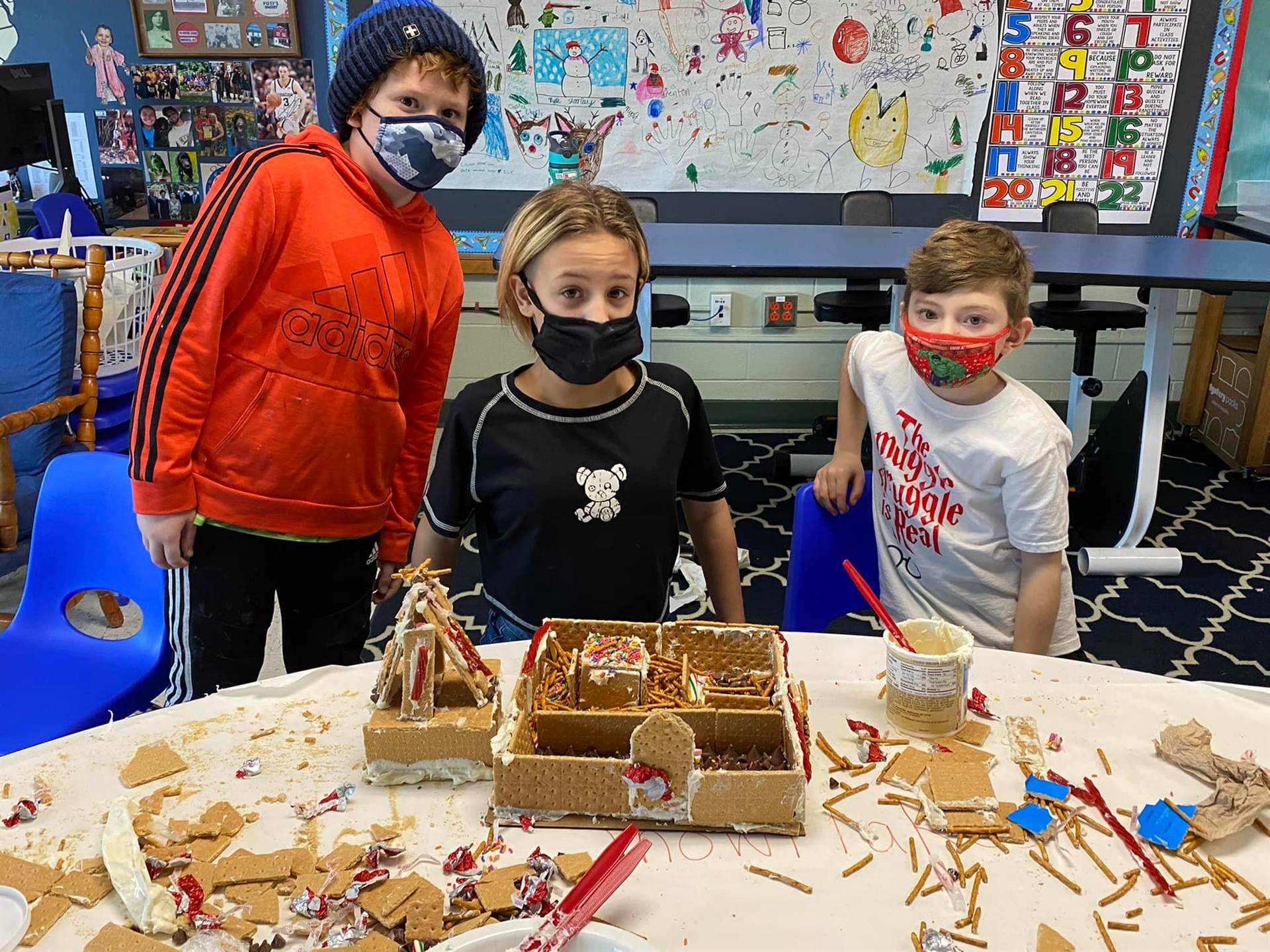 4th grade gingerbread house