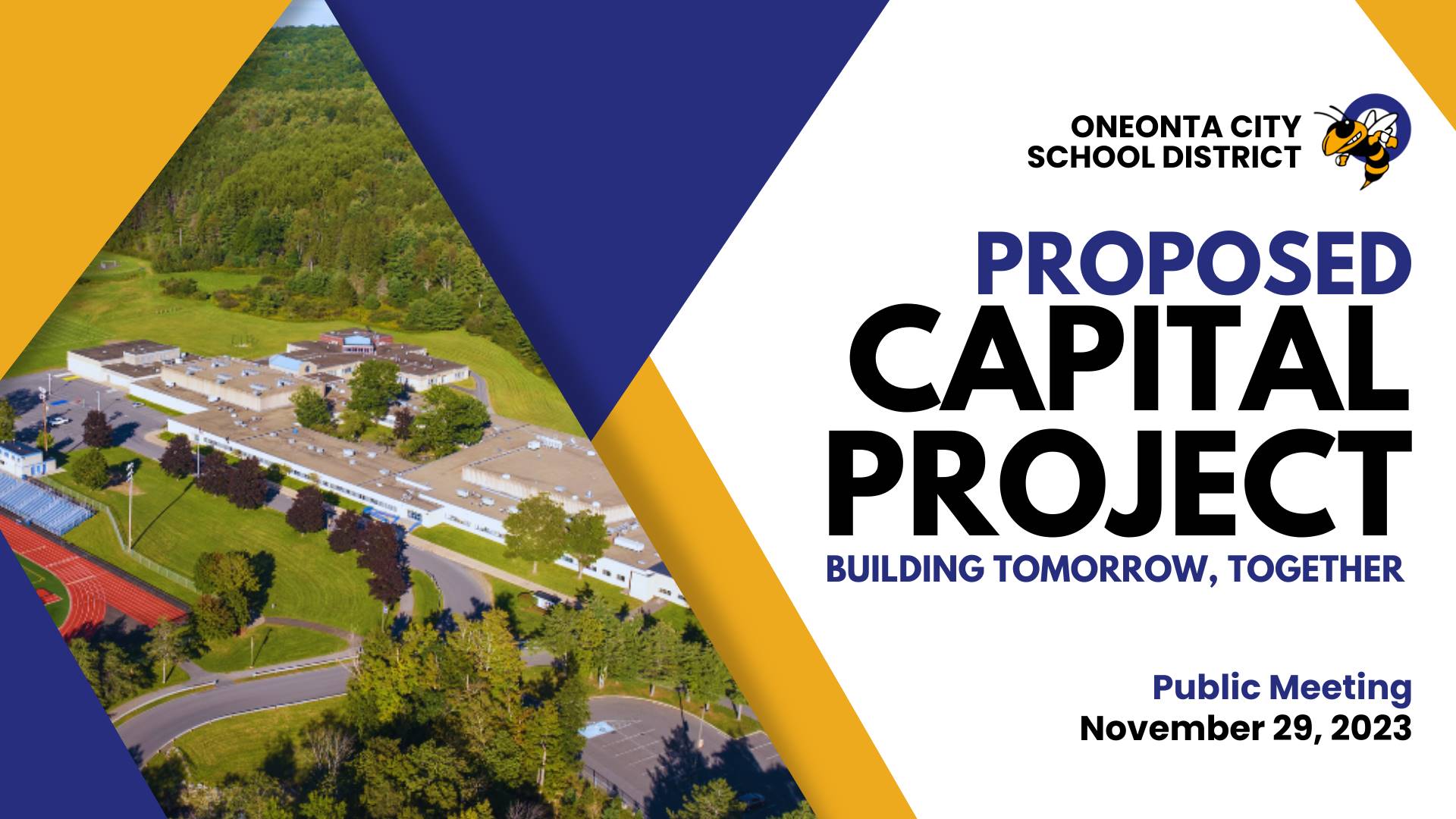 Proposed Capital Project Cover Page